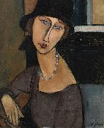 Amedeo Modigliani Jeanne Hebuterne France oil painting artist